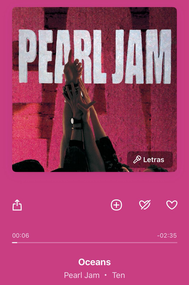leopoldoxc's tweet photo. ROCK IN THE VEIN!

O timing é a única lei do rock!🤯

Sempre gostei de 2-5 músicas do #PearlJam, mas de uns tempos pra cá a banda virou replay na playlist. 

Impressionante como o momento certo de realmente sentir a banda chega! 🤘🎸 

#Rock #Playlist https://t.co/bIiE28qmlx