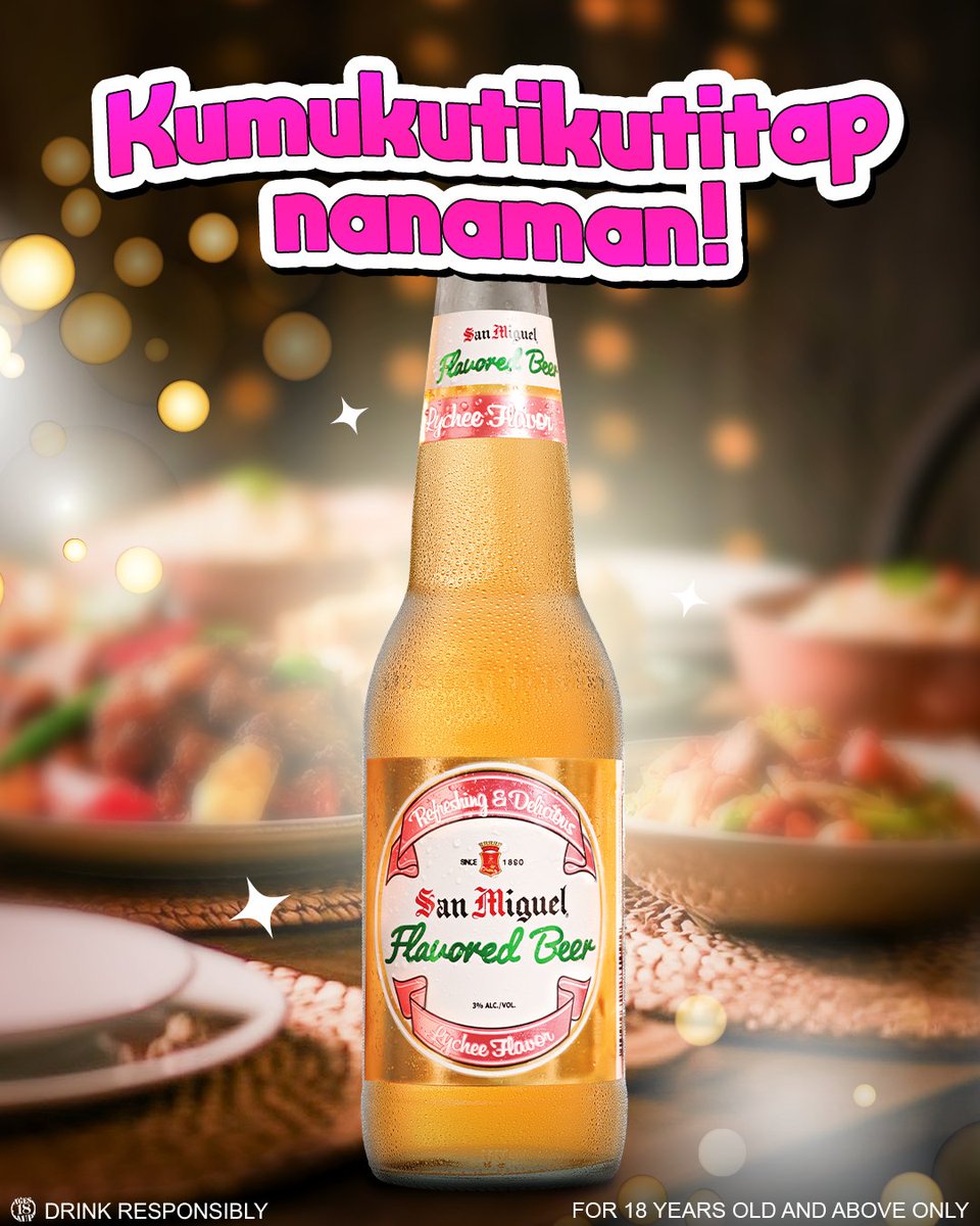 San Miguel Flavored Beer tweet media