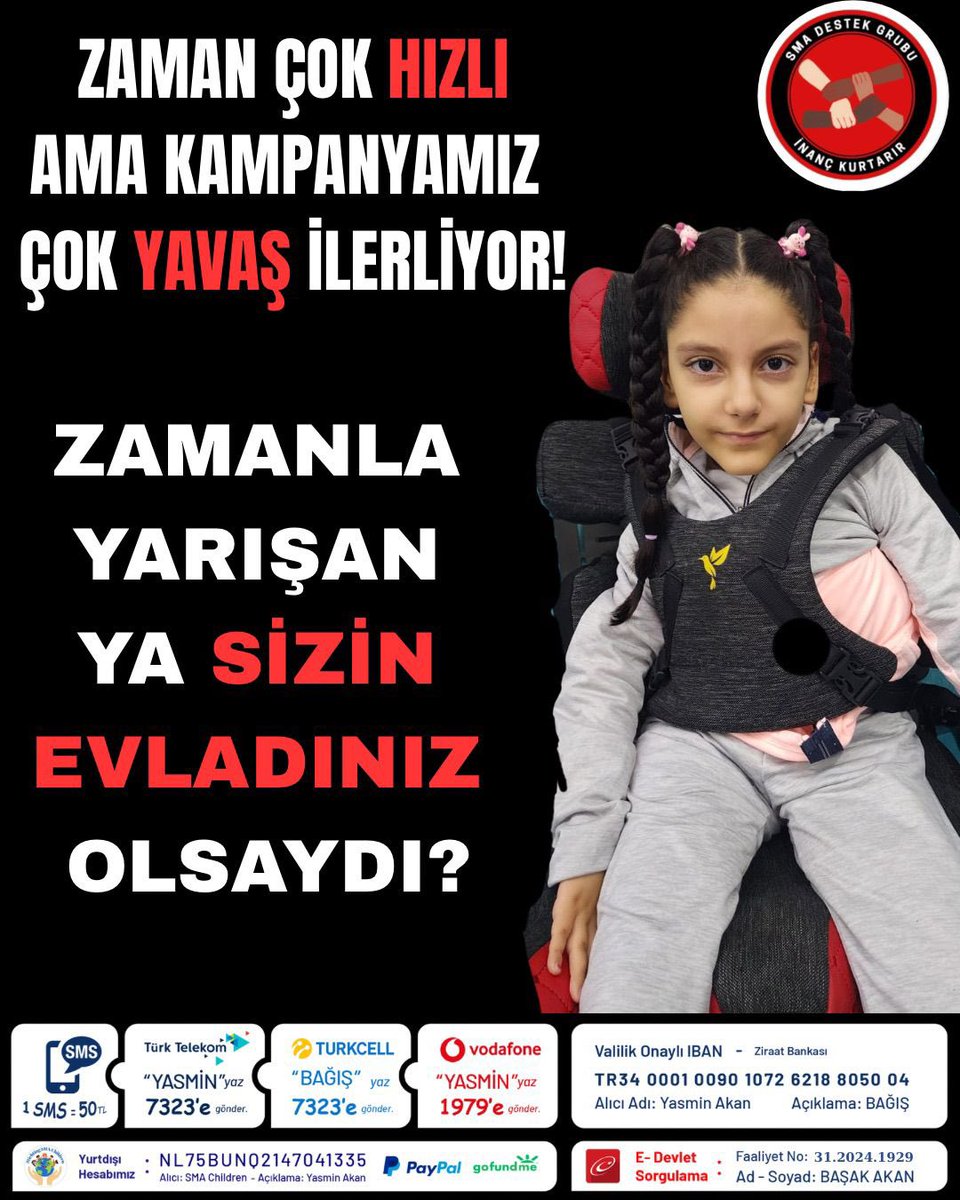 Umudumuz var vaktımiz yok .Yasmin son 1 kilo kriteri için ,Kampanyamiz sizlerin destekleriyle hızlana bilir 🙏Madi manevi desteklerinize talibiz .🌸🌸
#çarşamba 
#KademeZamanıGeldi 
#MONvsGS 
#Güllü
#bist100  Mehmet Akif Ersoy #ASMvGS