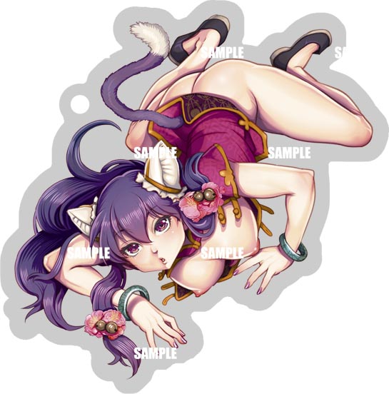 【グッズ新作】

今冬開催の「コミケット107」にて、相方の版権モノの彩色などでお世話になっている晴永牧兎女史の新作グッズとして…
らんま1/2アクリルキーホルダーシリーズとして「シャンプー」を制作いたしましたので、よろしくお願いしいたます♬

※ウチのサークルにも委託致します(._.)φ 