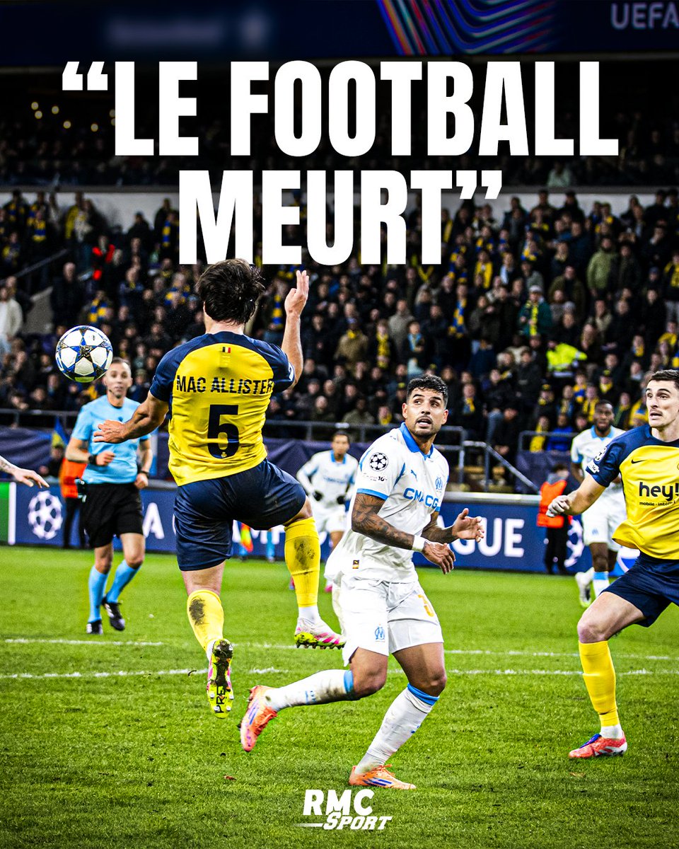 RMCsport's tweet image. L'Union Saint-Gilloise est très amère après les deux buts annulés face à l'OM pour des hors-jeux minimes en fin de match ► l.rmcsport.fr/hHB