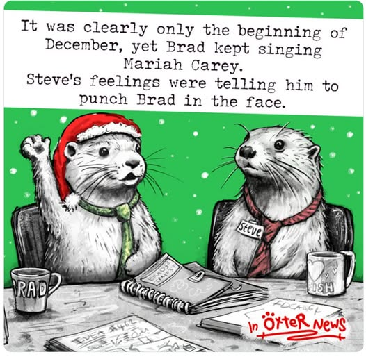 #kerstmis #thehorror #Steve #Otters <a href="/In_Otter_News2/">In Otter News....</a>