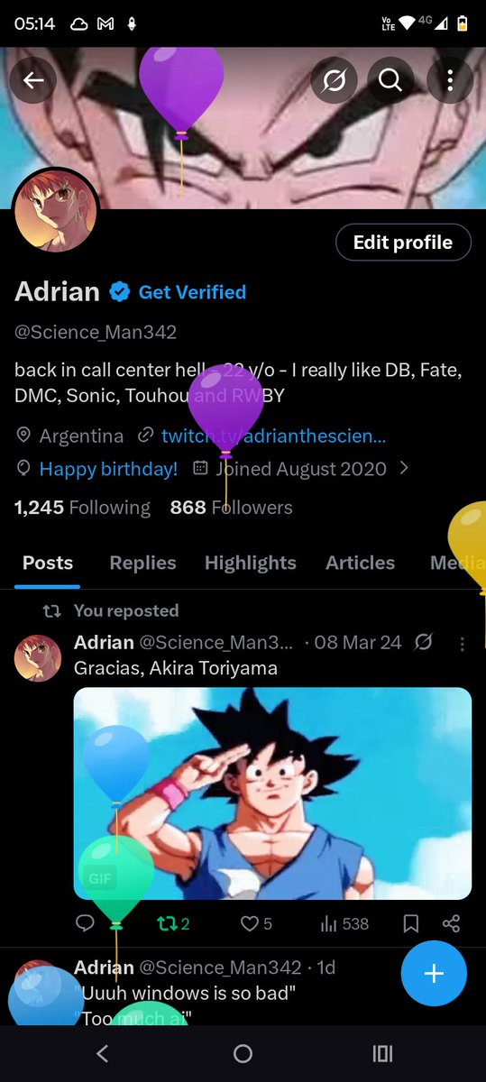Science_Man342's tweet image. Happy birthday ig