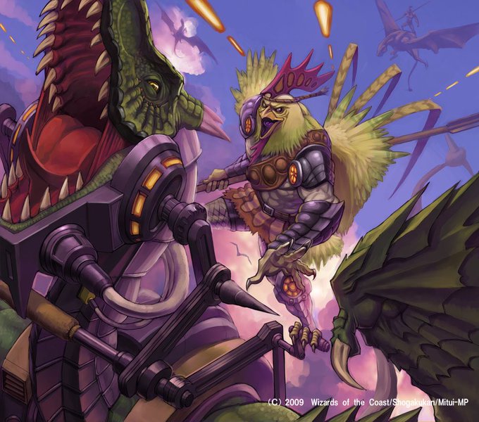 北風の騎手フォッカー」 えらく前に描いたキャラだけど、手のポーズ