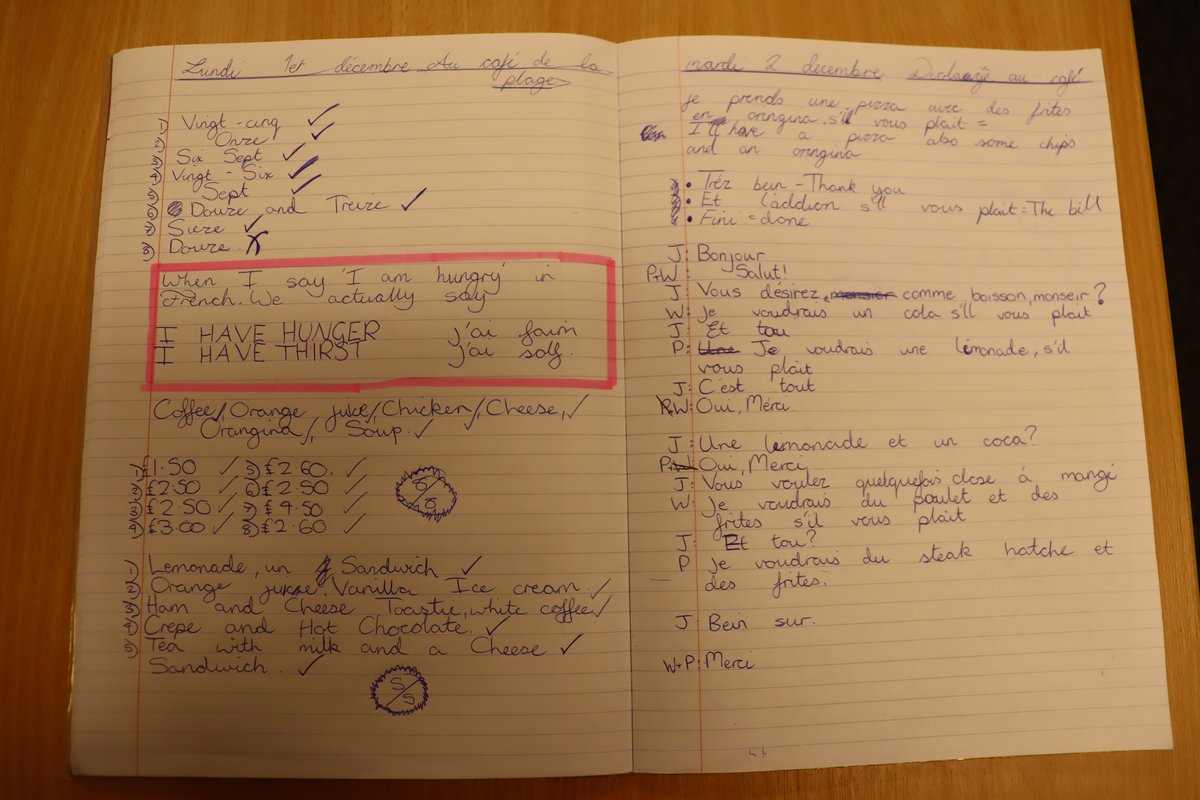 WellacreAcademy's tweet image. We’re delighted to share some fantastic examples of work from our students in Modern Foreign Languages. Their enthusiasm, and dedication to learning shines through in every piece.

A huge well done to all!👏

#Wellacre #Languages #StudentSuccess #GlobalLearning