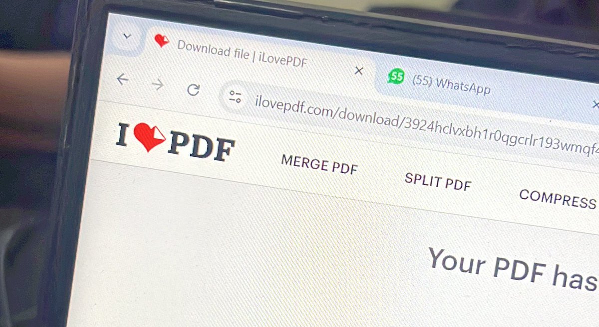 MaliAdvait's tweet photo. Whoever created ilovepdf, you're the real hero. https://t.co/GaRIbYTO9W