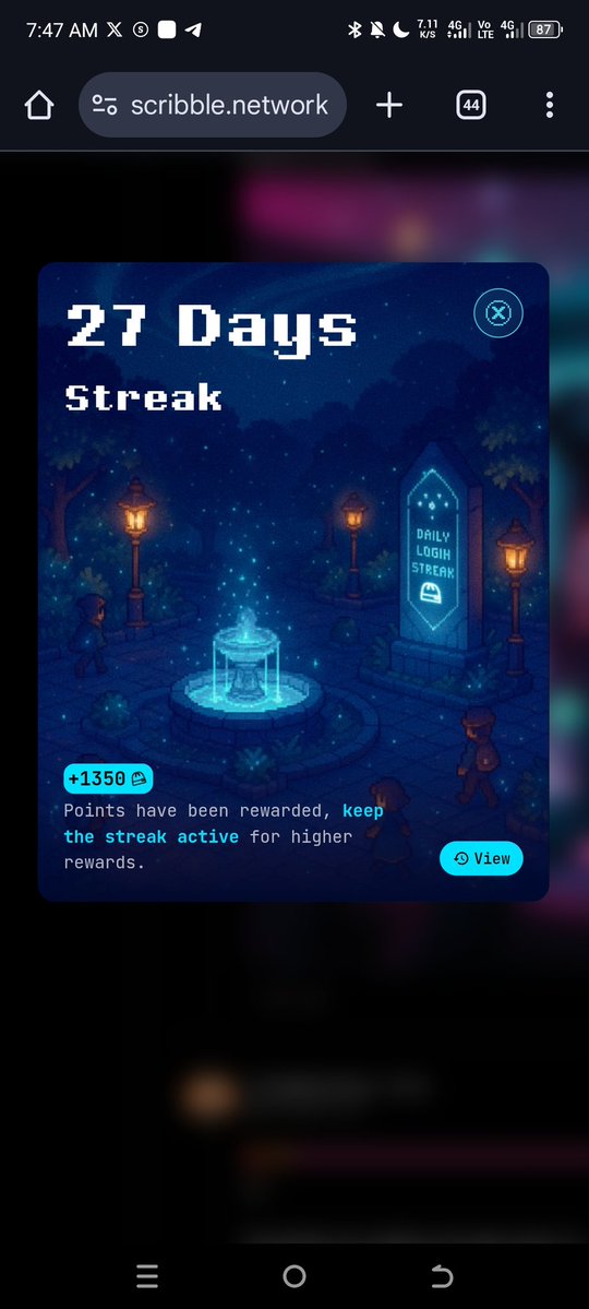 coachh_charles1's tweet image. Guess who just got to 100,000 scribble points after being profitable in almost 90% of my buys. 

@scribble_dao said, &quot;If You’ve been stacking Scribble Points
And now you can finally use them.&quot;

A new rewards section is up, login daily for 30 days and get $

Post daily for certain…