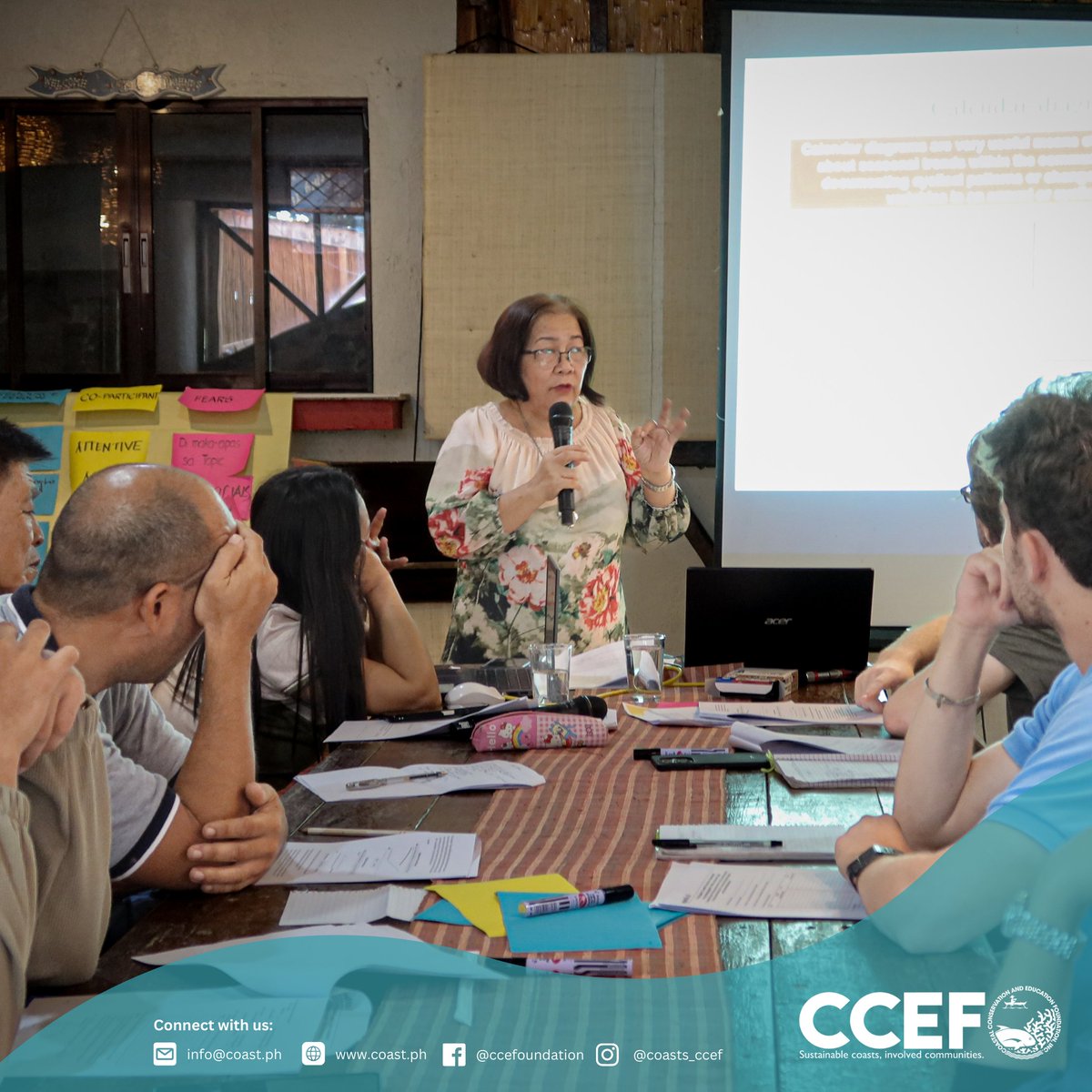 CCEF_PH's tweet image. November 18–19, 2025 | Dauis, Bohol — In partnership with BPEMO, CCEF, together with Mrs. Evelyn T. Deguit, successfully conducted the PCRA Training for Coastal Resource Management (CRM) Officers across all 30 coastal municipalities in Bohol.

Read more: coast.ph/uncategorized/…