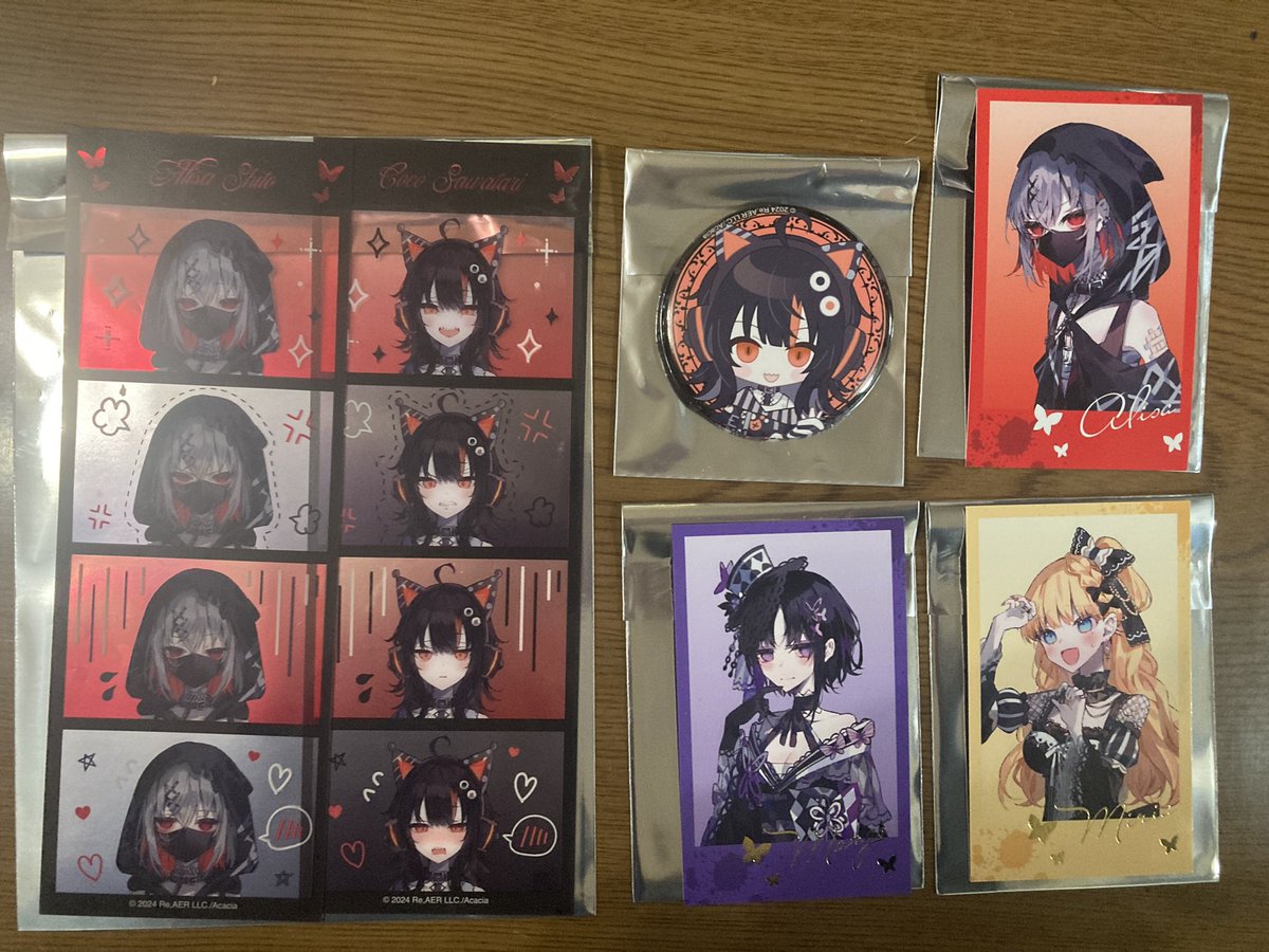 交換】魔法少女ノ魔女裁判 中国グッズ 譲 ： 画像のもの 求 ： クリア