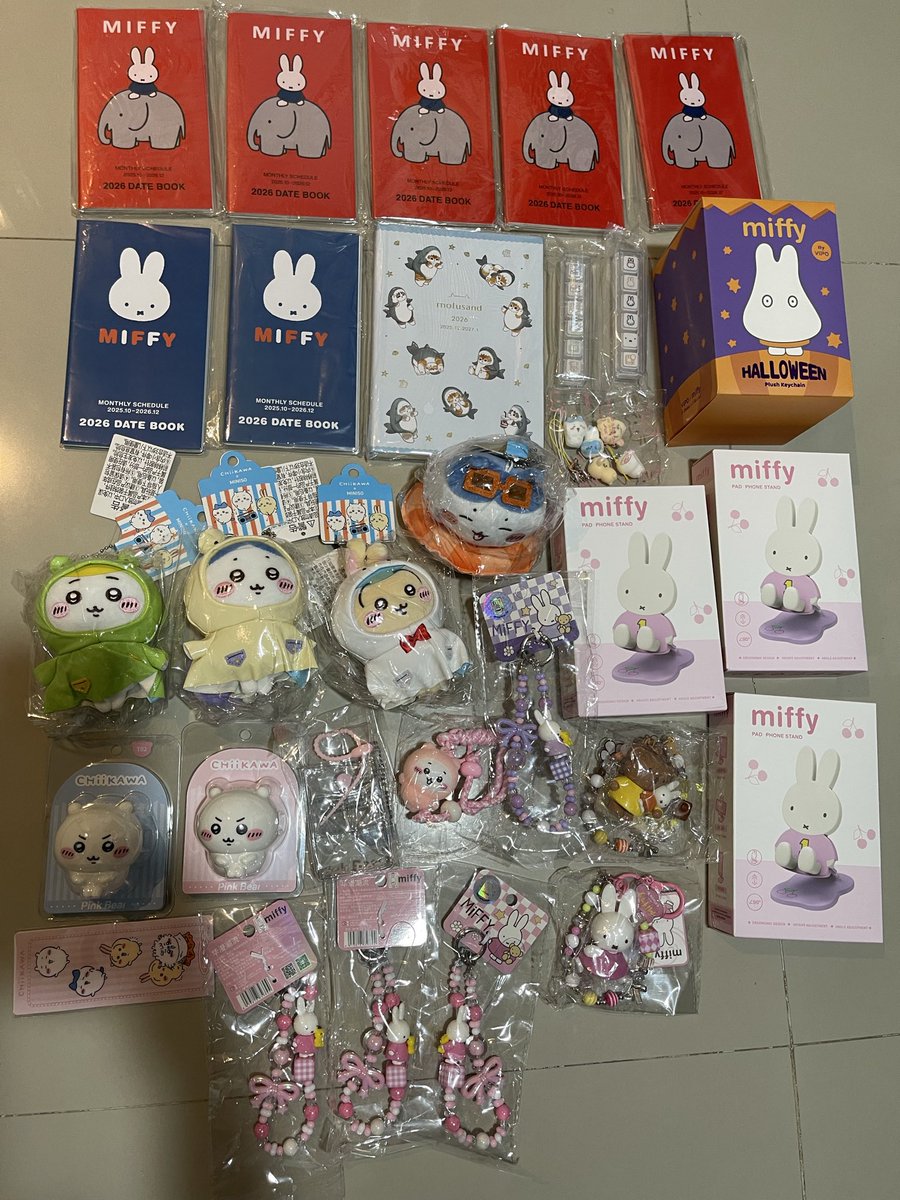 Yg mau cari miffy, chiikawa, sylvanian, mofusand ayuk join GO, komen aja di post ini nanti lgs aku dm link GO nyaa
