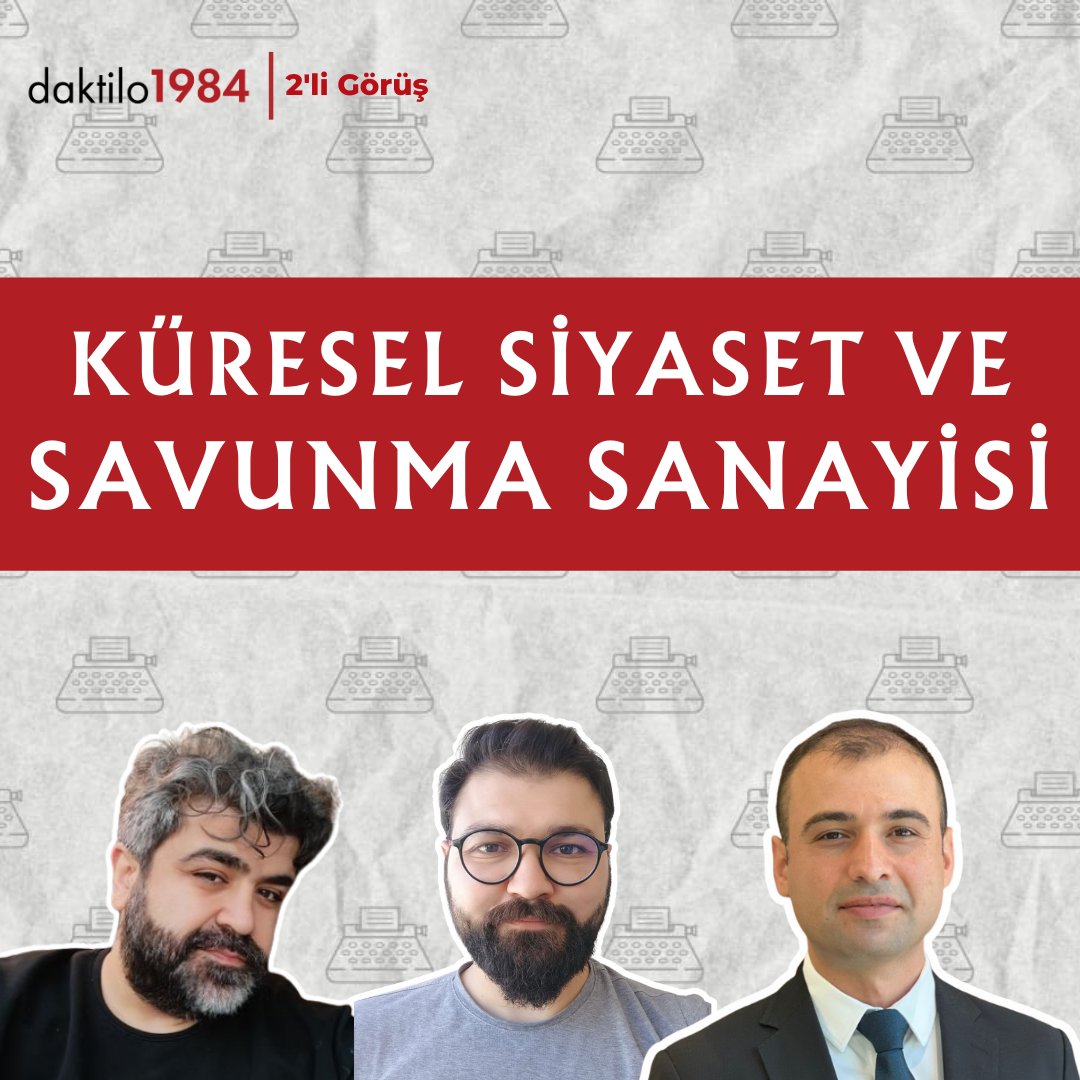 📢2'li Görüş'te <a href="/Bahadircelebi7K/">Bahadır Çelebi</a> ve <a href="/ilkand/">İlkan Dalkuç</a>; Güvenlik Politikaları Araştırmacısı Burak Yıldırım (<a href="/byildirim_TR/">Burak Yıldırım</a>) ile

➡️Türkiye ekseninde Rusya-Ukrayna Savaşı'nı,
➡️Ortadoğu'daki gelişmeleri ve
➡️ABD/AB ayrımını tartışıyor.

📅 Bugün ⏰ 21.00'de!
📹 youtube.com/live/Zi0WyVVT_…