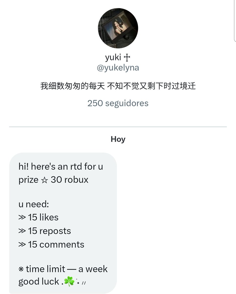 got an rtd from <a href="/yukelyna/">yuki ♱</a> !
any help is appreciated ♥️
#rtd #robux #robuxgw
