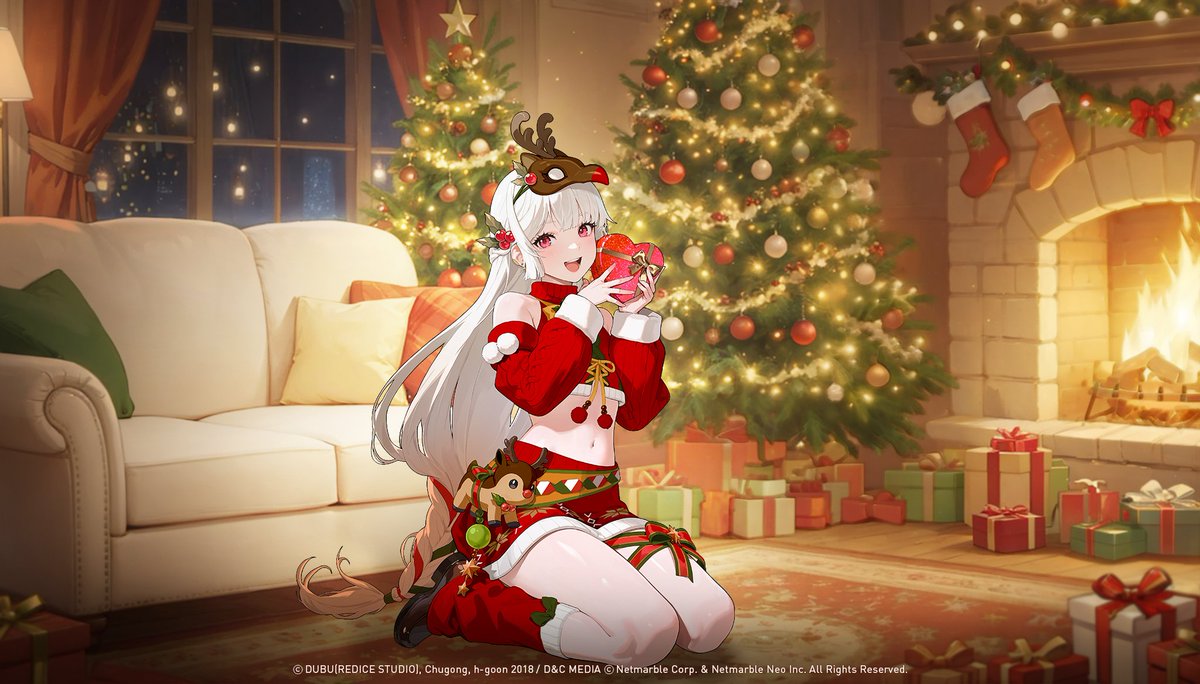 Amamiya Mirei's Christmas Outfit will soon be given out for free