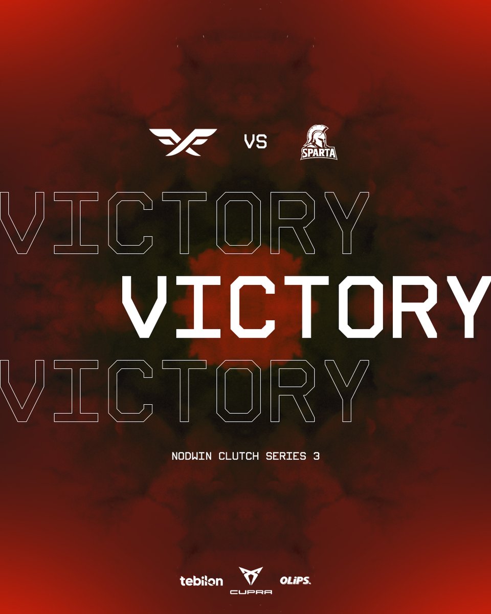 SPARTA’yı 2-0’lık skorla mağlup ediyoruz! 🔥
NODWIN Clutch Series 3’te playofflardayız!

🗺 Dust2 (13-7✅)
🗺 Mirage (13-10✅)