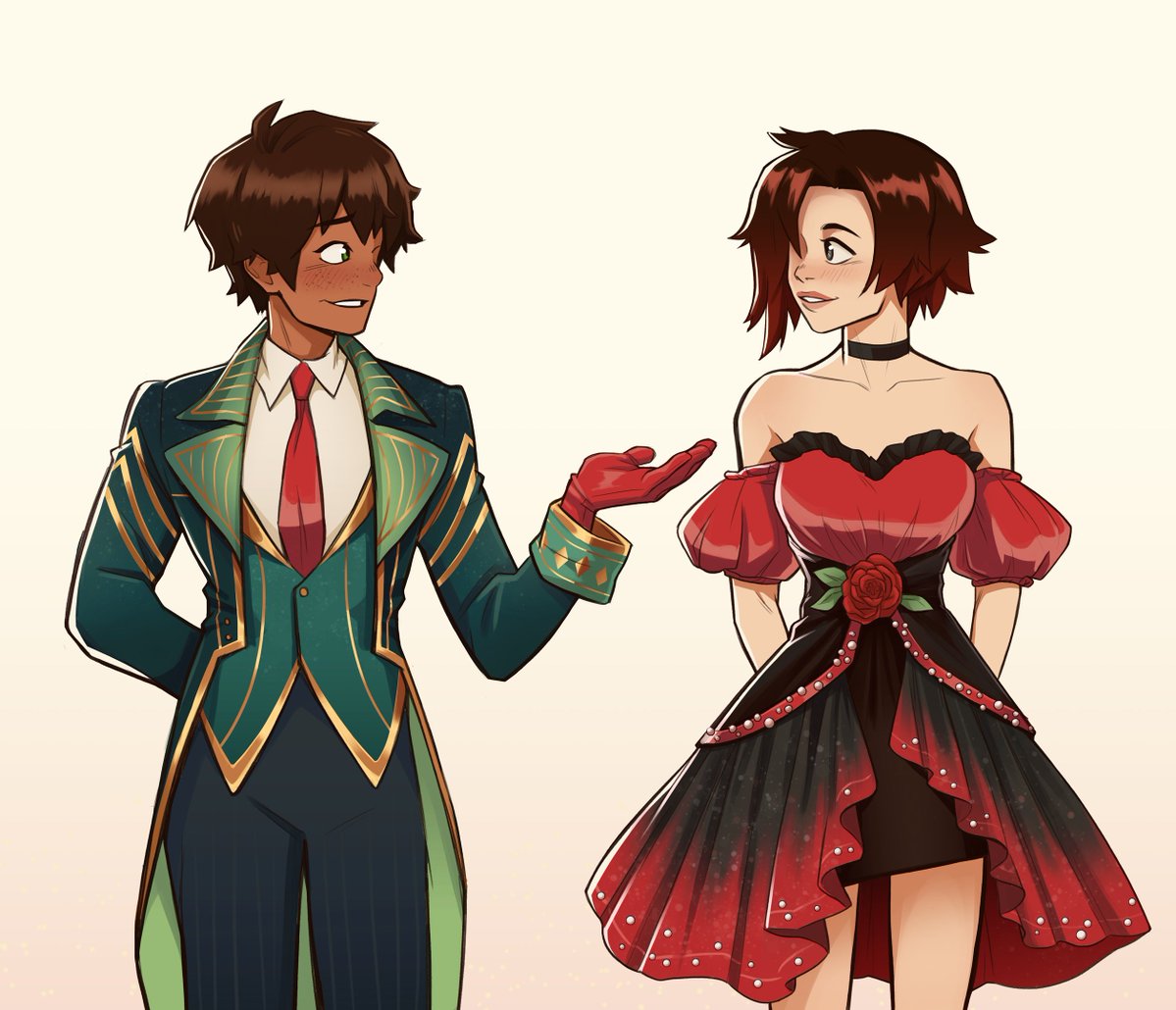 May I have this dance? 🌹🌲#RWBY #RWBYfanart #RWBYRosegarden