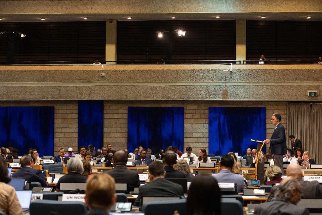 #Ethiopia 
#CleanEthiopia 
#UNEA7

Ethiopia presented its statement on accelerating MEA implementation—highlighting our the Green Legacy Initiative , CRGE, enhanced NDC, Circular Economy Roadmap, plastics ban, ban on fossil-fuel car importation and strong institutional