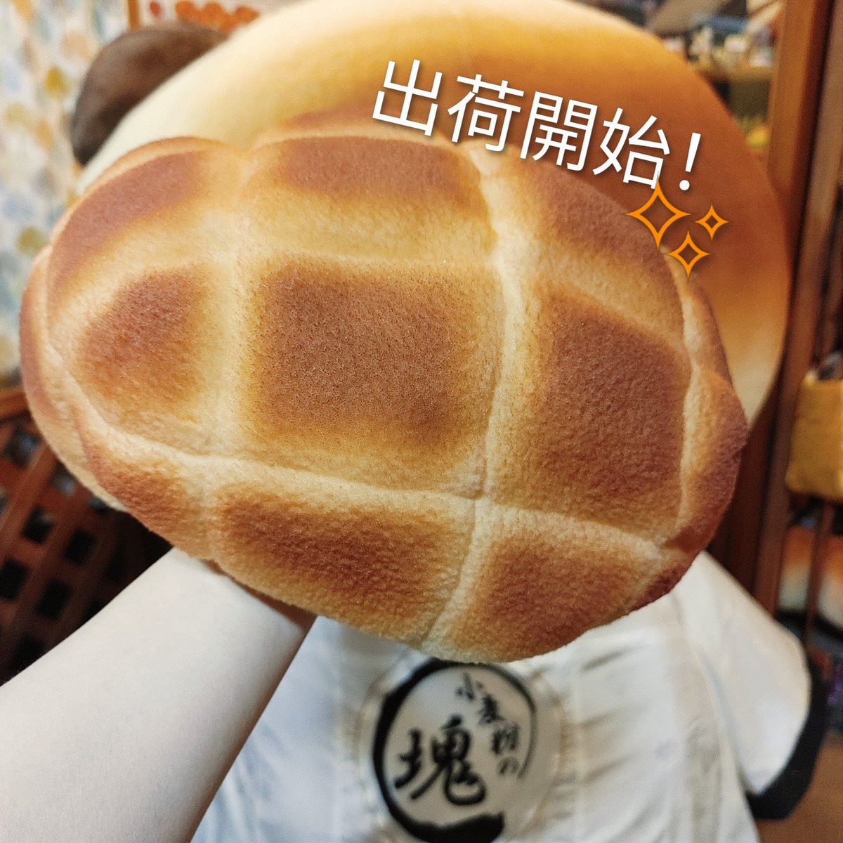 出荷開始🍈】 メロンパンのベレー帽を発送し始めました！100個全てを