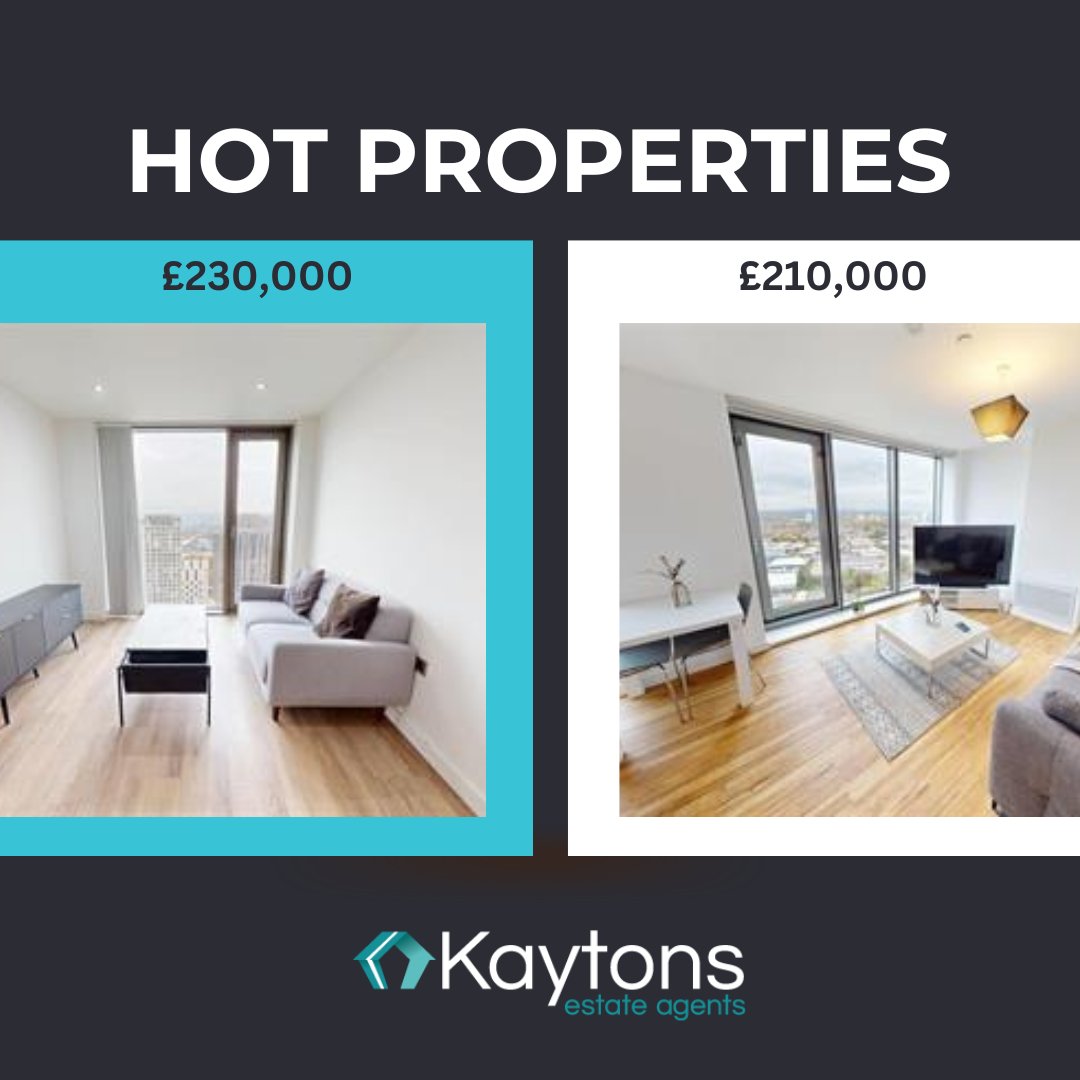 We've got two new properties up for sale.

First, a fantastic one bedroom apartment. It is tenanted until October 2026 and open to investors only. It's up for £230,000.

Then we have a superb two bedroom apartment for £210,000.

For more information, get in touch.