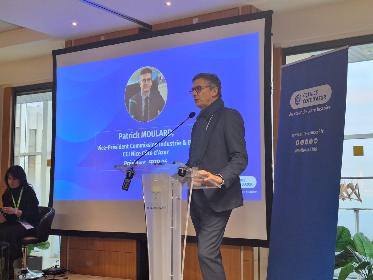 FBTP06's tweet image. 🗣 [ REUNION ]

@PatrickMoulard, en qualité de Vice-Président de la Commission Industrie &amp;amp; BTP de la @CCIcotedazur, était présent pour introduire la réunion « Panorama des futurs marchés publics de la @CCIcotedazur », s’inscrivant dans la logique du Small Business Act 06.