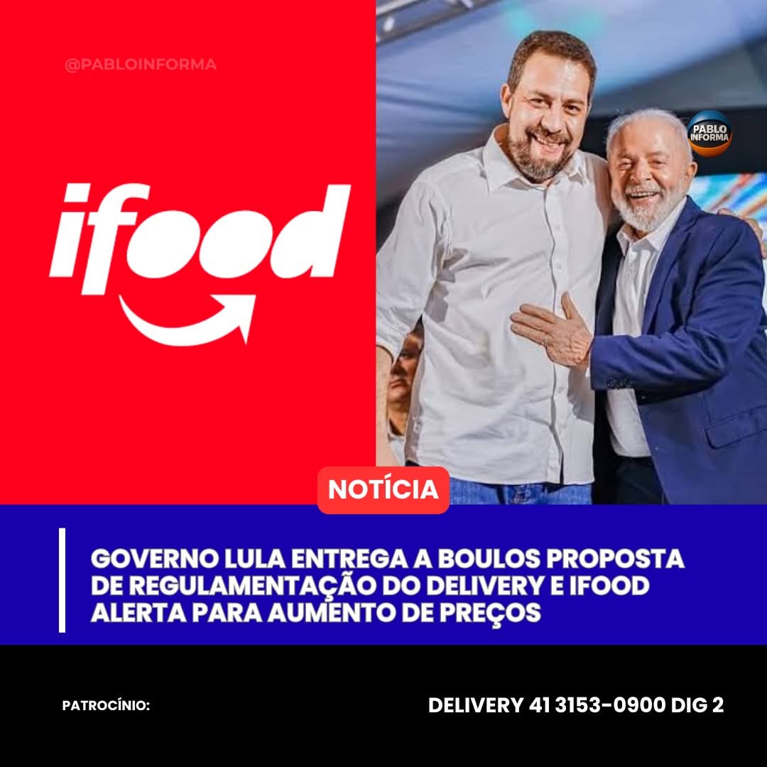 SensoCrtico1's tweet image. O governo Lula colocou nas mãos de Guilherme Boulos, secretário-geral da Presidência, a proposta de regulamentação dos aplicativos de delivery. O texto reapresenta o mesmo projeto que ele defendia quando era deputado, definindo uma taxa mínima de R$ 10 por entrega, além de R$…