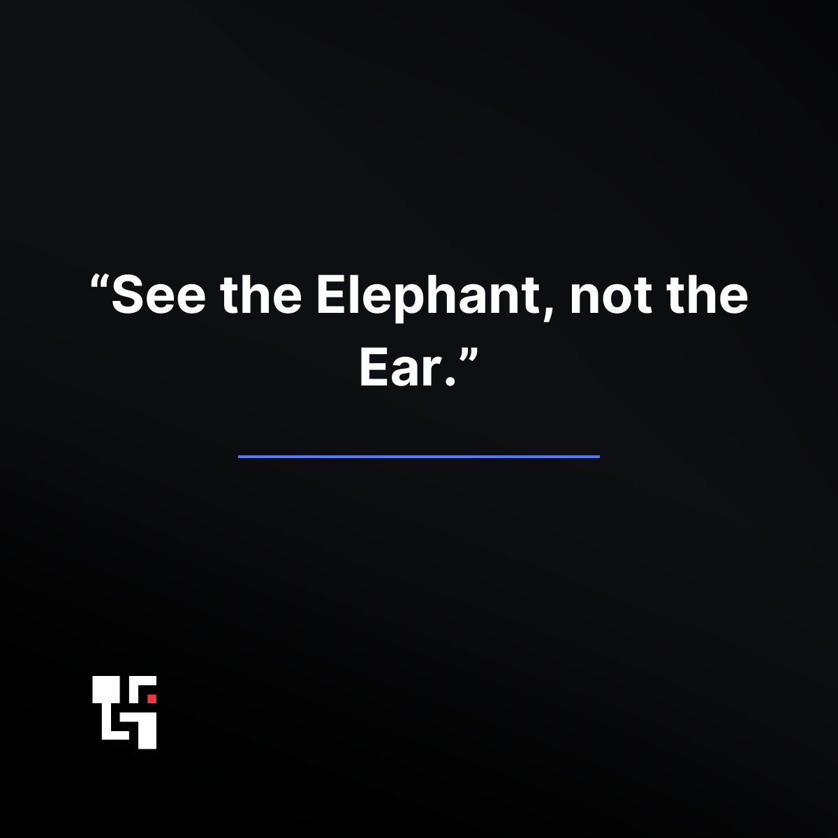 raza5750's tweet photo. Most systems are built the same way.
You can’t fix a system by touching one piece. See the interconnections.

See the elephant.

#systemsthinking #gamedesign #gamedev #softwaredesign #founders #tarcsolutions https://t.co/FY7yi7Vijo
