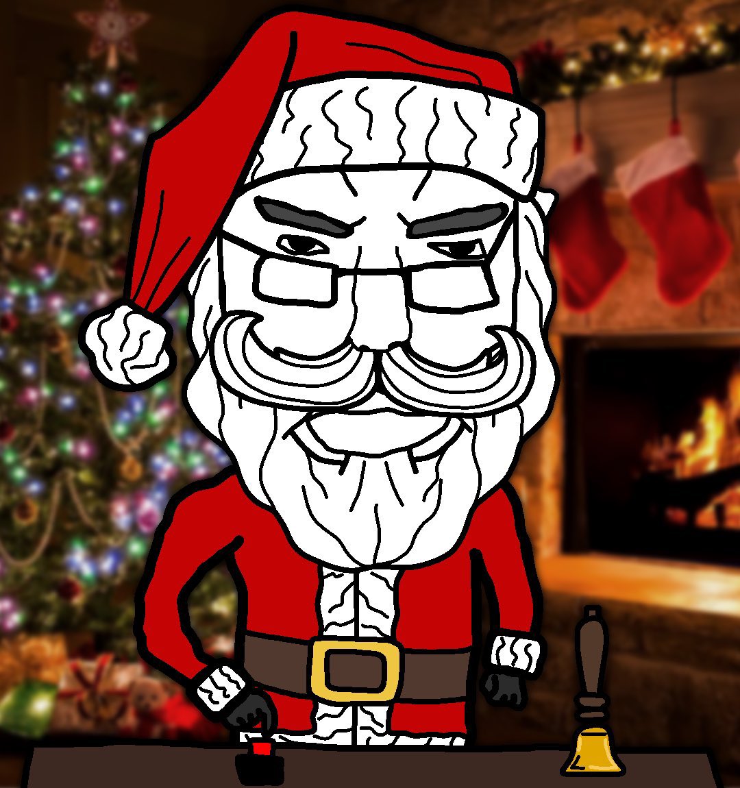 chudjakpumpfun's tweet photo. Santa has fallen (through the chimney) 

Billions must receive presents ($chud) https://t.co/Nyr5kWBUaS