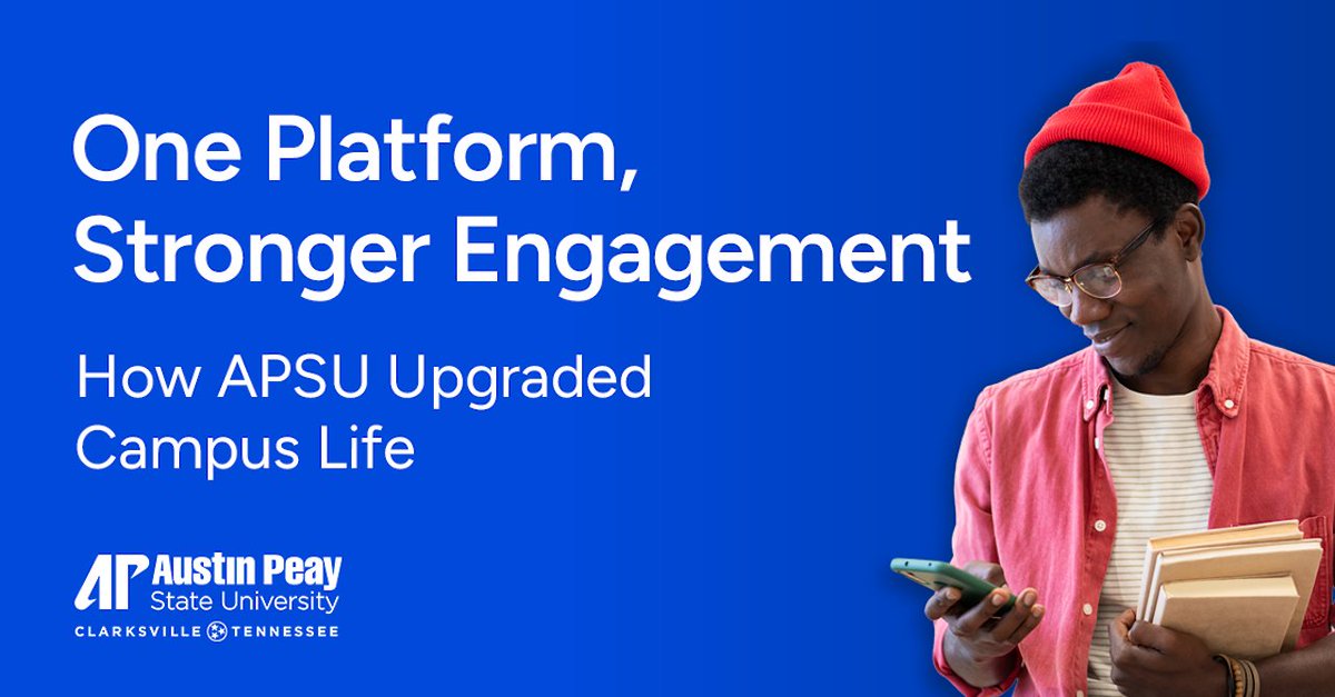 Austin Peay State University (APSU) launched CampusGroups, in Fall 2025 to unify student engagement campus-wide. 

Students, faculty, and staff now have one hub to connect, manage events, and track engagement.

📖 Read the full case study: hubs.la/Q03XsBcC0