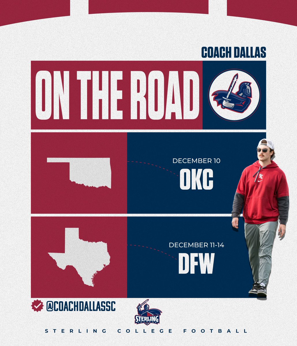 CoachDallasSC's tweet image. OKC and Dallas. Recruiting continues.⚔️
