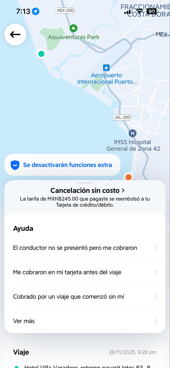MoLib4d's tweet image. De verdad que su servicio está para el carajo @DiDi_Mexico dos viajes que cancelo dicen que me van a hacer la devolución y no me regresan el dinero.
Y su soporte es una basura dice que te conecta a alguien en vivo pero es otro bot, además de que te dejan esperando un chingo