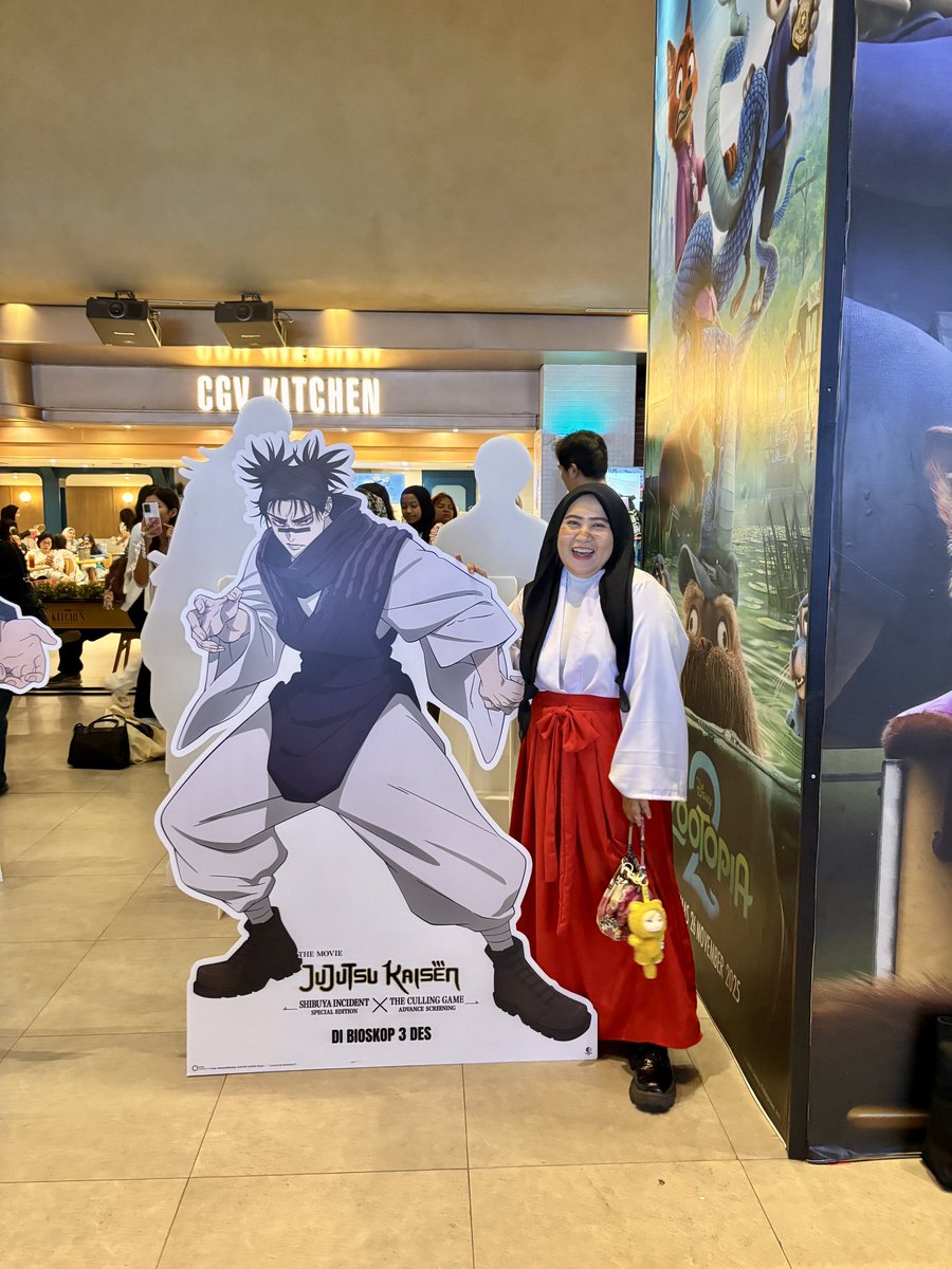 donburihhh's tweet photo. Cosplay pertama kali banget jadi Utahime di Fan Screening Jujutsu Kaisen bisa seseru itu. Sankyu buat yang udah kasih aku freebies dan ngajak aku foto bareng 😍💖 https://t.co/NXpyhBSXMU