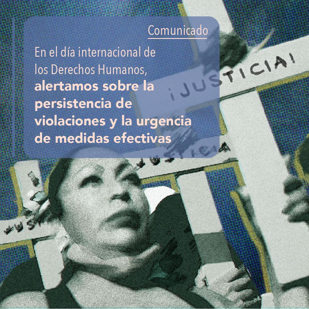 #COMUNICADO

En el #DíaDeLosDerechosHumanos 126 organizaciones hacemos un llamado urgente a colocar en el centro la dignidad de las personas, el acceso a la justicia y la vida libre de violencia.

Es deber garantizar los derechos para todxs

🔗 bit.ly/3Mmksfz

🧵