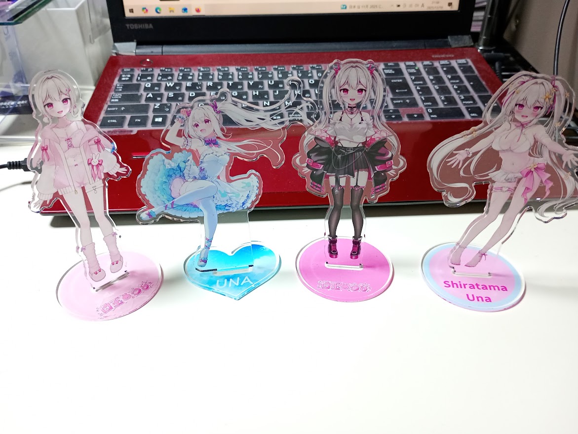 うなうなのグッズ届いた報告〜👀✨️✨️ 無事届いて嬉しい☺️ これ