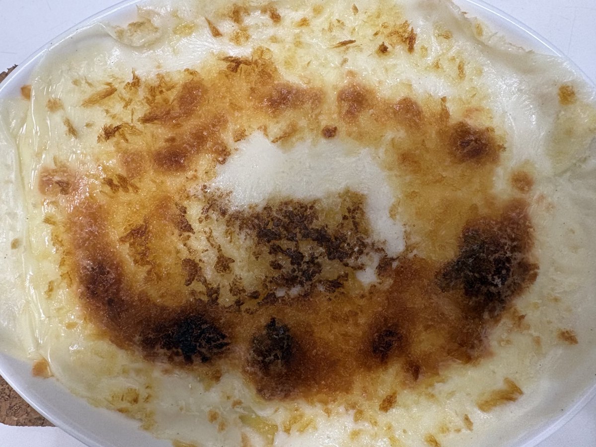 グラタン食べる(*'ч'* )