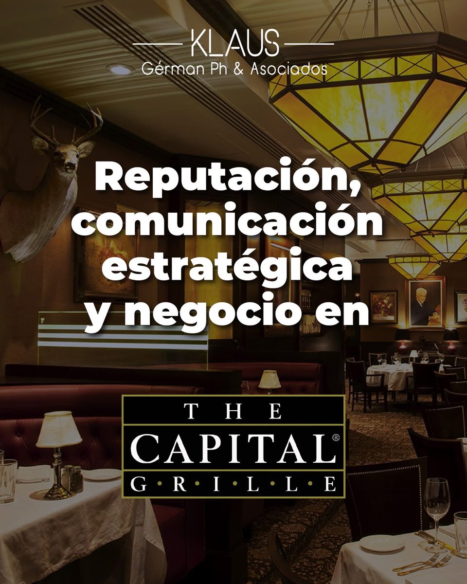En #TheCapitalGrille, continuamos generando espacios donde la comunicación estratégica y la reputación se conectan con decisiones de negocio.

Conversaciones cercanas, contenido valioso y líderes construyendo nuevas rutas para 2025.

Organiza tu evento con nosotros.