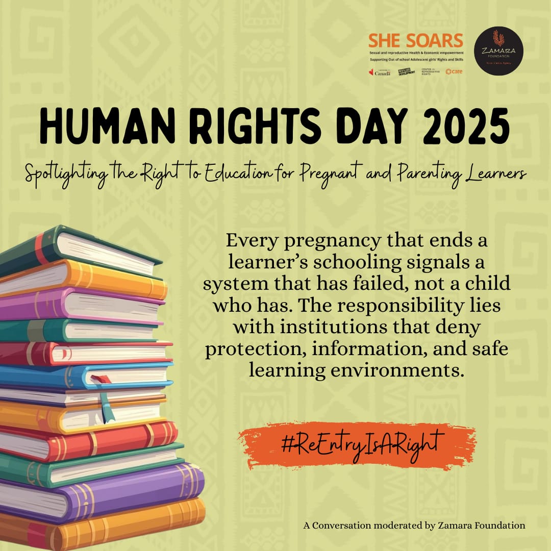 Schools must end the culture of shame. Pregnancy is not misconduct. Excluding learners is. #ReEntryIsARight
#ZamaraVoices <a href="/Zamara_fdn/">Zamara Foundation</a>