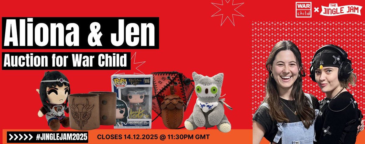 The donation and auction pages are still live for this fundraiser!!
For some reason, they made changes in them, making the old links unavailable 🤔  
Here are the new links:
🔗 Donation: tiltify.com/@aliona-and-je…
🔗 Auction: tiltify.com/@aliona-and-je…