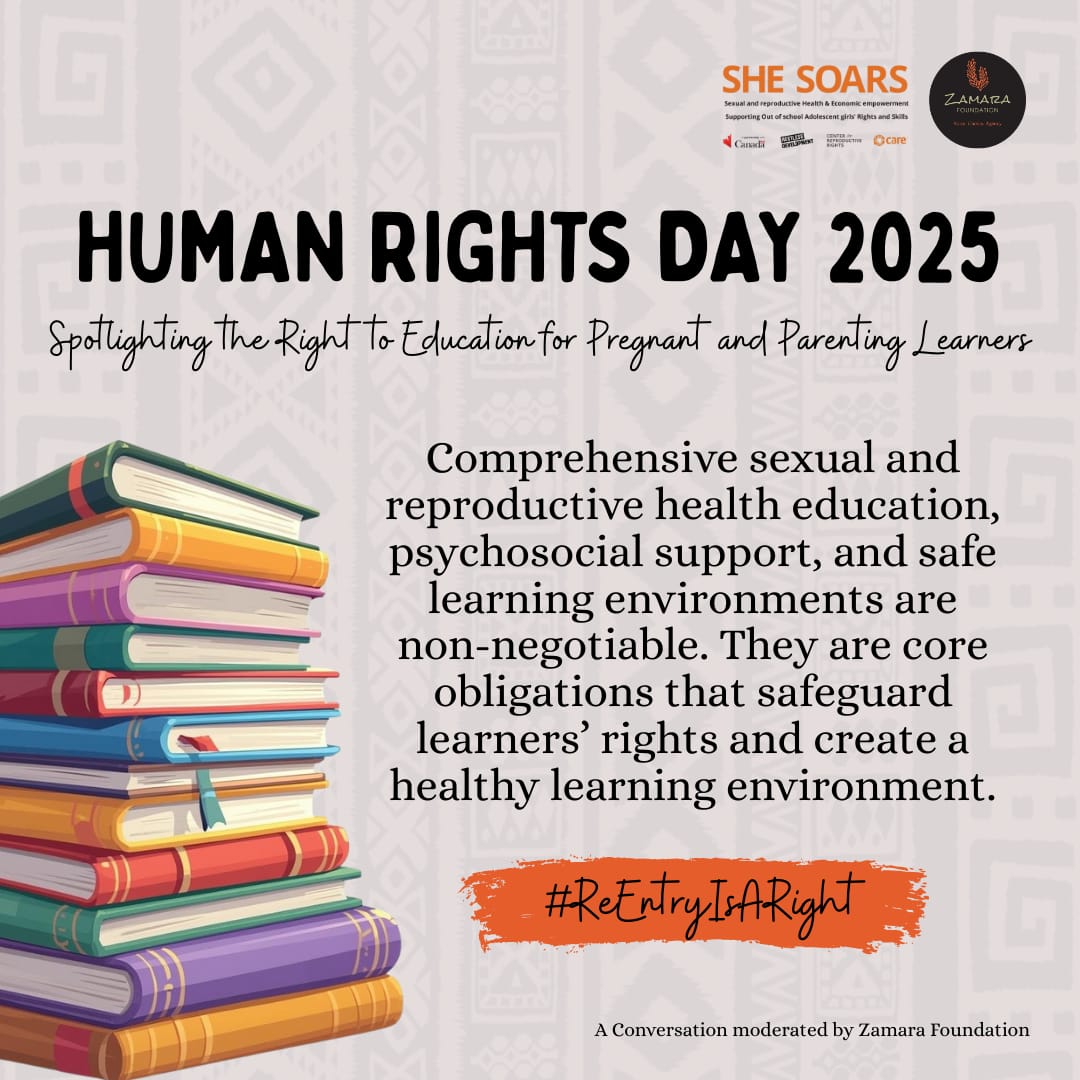 She is still a girl. Allowing a girl back to school is one, supporting an making that environment healthy is another.
#ZamaraVoices <a href="/Zamara_fdn/">Zamara Foundation</a> #ReEntryIsARight