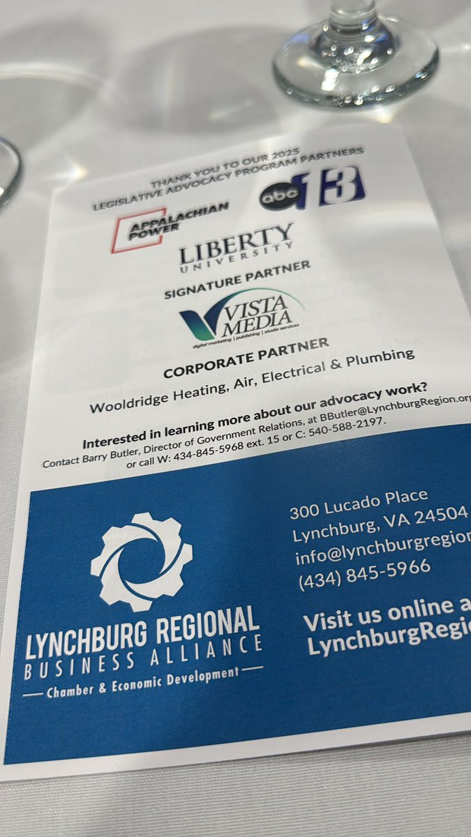 Lynchburg Regional Business Alliance tweet media
