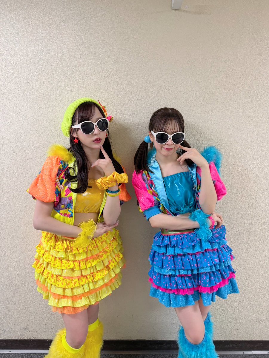 ともちんさんと「ツンデレ!」🥹✨ ゆいとシンメで挟んで ギャルい