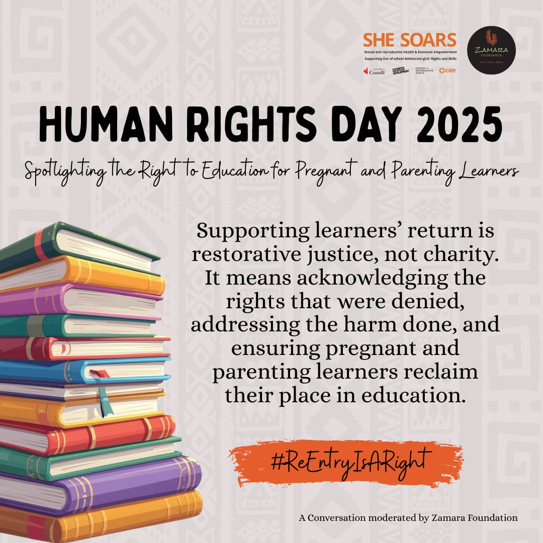 Pregnant and parenting learners deserve schools that welcome, not punish them. Re-entry is justice, not charity. #ReEntryIsARight #ZamaraVoices <a href="/Zamara_fdn/">Zamara Foundation</a>