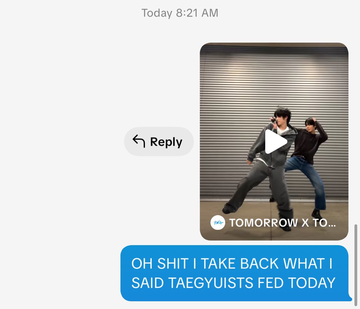 tyunzr's tweet photo. TAEGYUISTS FED TODAY LMFWO https://t.co/awdGY8jDas