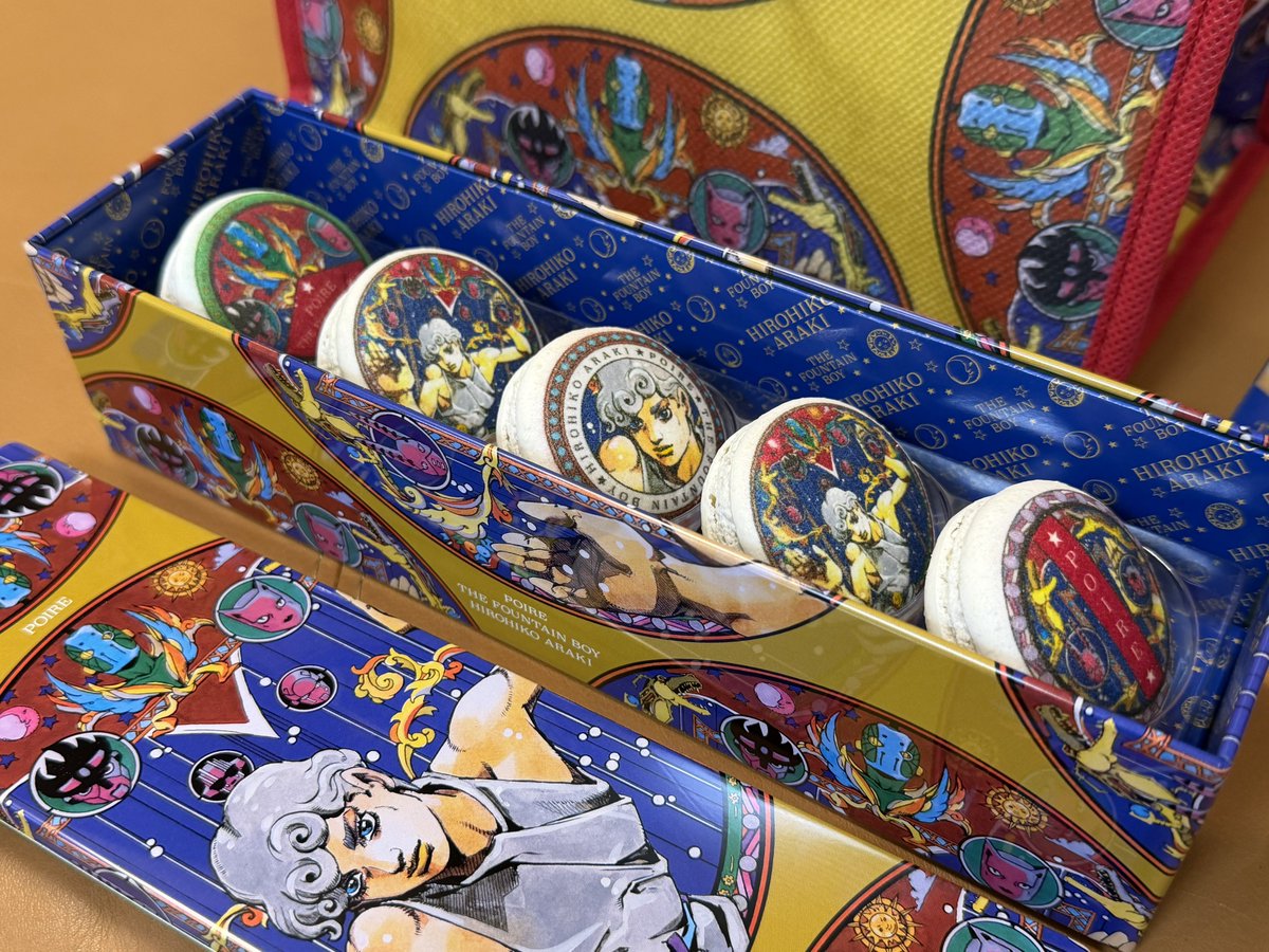 最高の大阪土産を頂いた！！！ 荒木飛呂彦先生の美麗なイラストを堪能