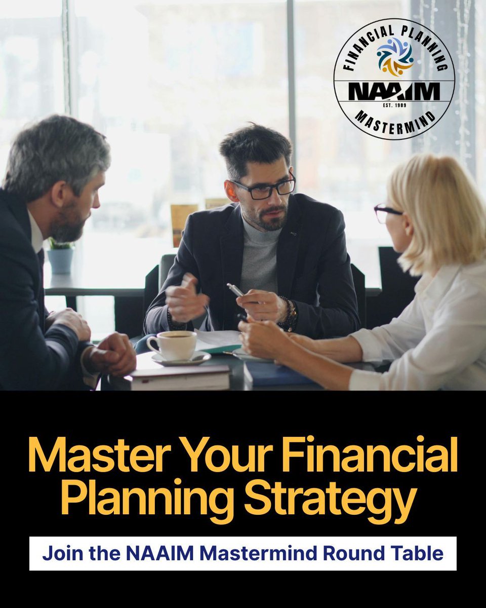 TOMORROW Dec 11, 4:15–5:15 PM ET — Join the free NAAIM FP Mastermind: a virtual roundtable for planners &amp; managers to share ideas, solve problems &amp; grow. Open to all. RSVP: members.naaim.org/events/Details… #NAAIM #FinancialPlanning