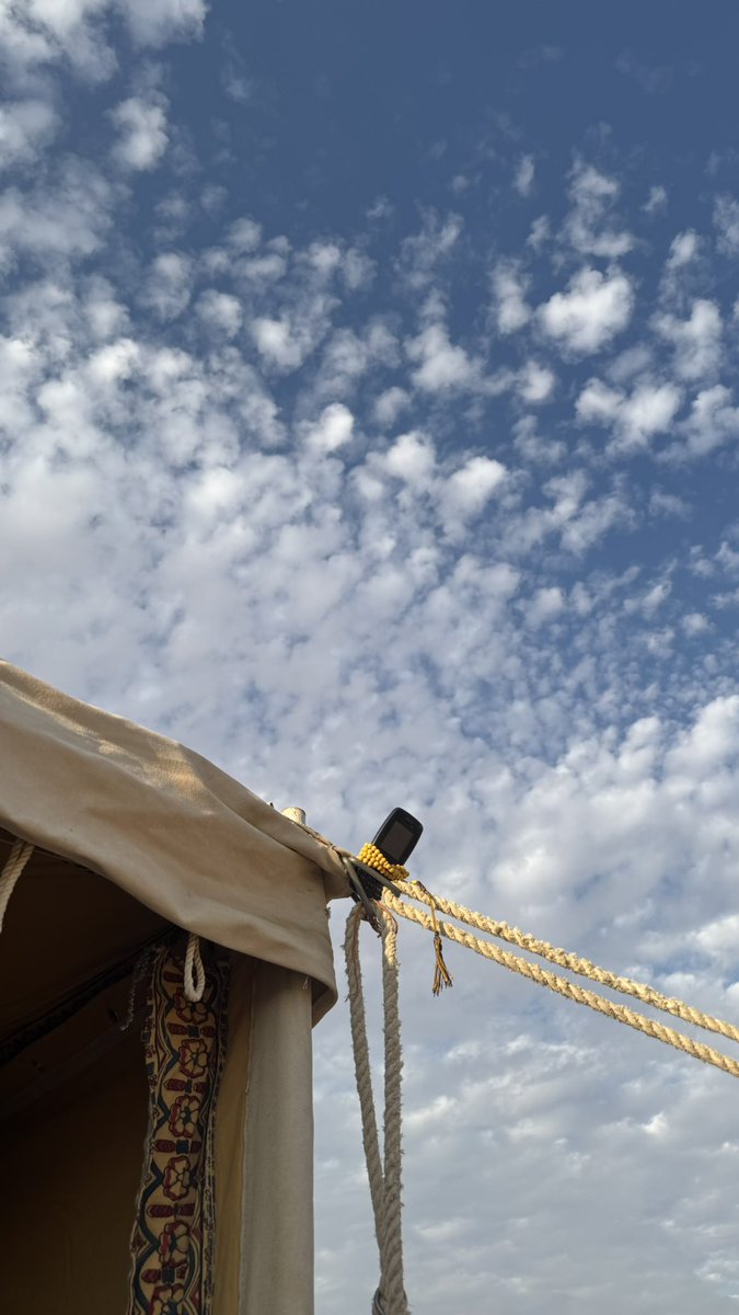 _4tami's tweet image. الجو حالياً / مثل ما قال مدغم أبو شيبه :
« سحابٍ ترايع مقدمه .. و أنتثر وبله »