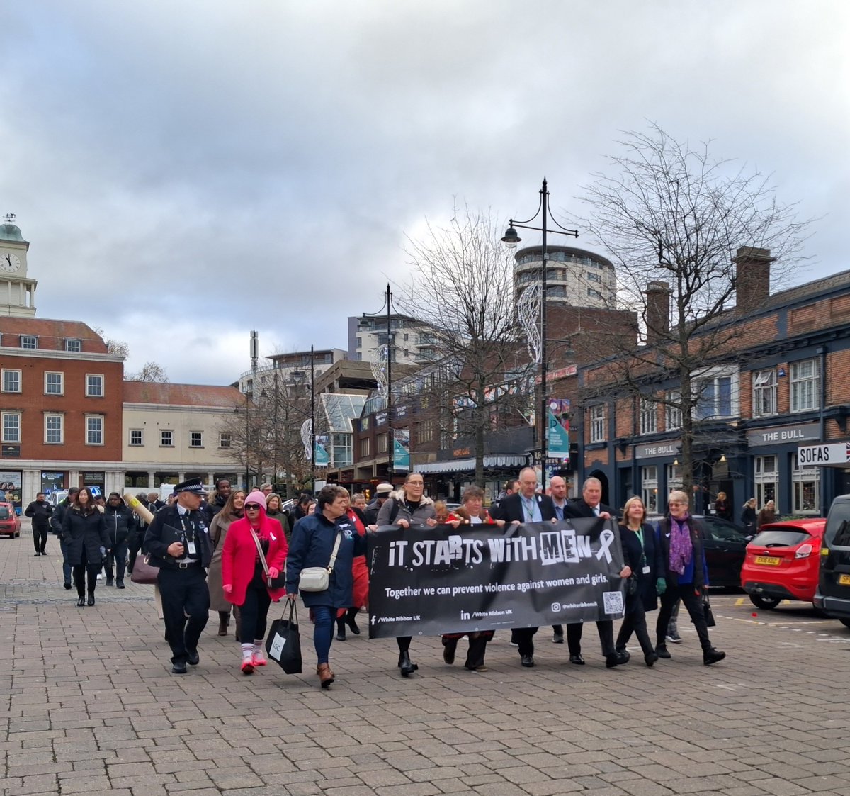 Day 16 of 16 Days of Action  - working with Neighbourhood watch Sole steppers 24 <a href="/DrapersBrook/">Drapers' Brookside</a> Youth Unity Charlotte Budd Kaleidoscope &amp; Havering Women’s Aid.