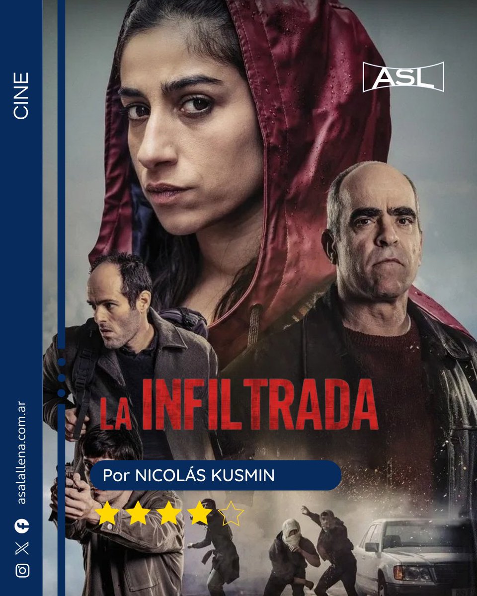 asalallena's tweet photo. Crítica de LA INFILTRADA, film dirigido por Arantxa Echeverría ganador del Goya a Mejor película y actriz (Carolina Yuste). Estreno en salas.

Escribe Nicolás Kusmin.
https://t.co/cx1Rw6jLHy https://t.co/qmyDrMmzAM