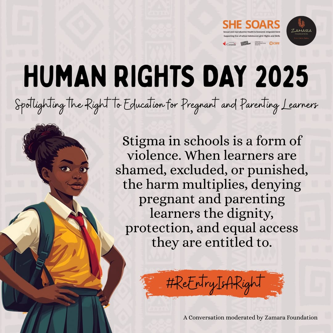 Schools must end the culture of shame. Pregnancy is not misconduct. Excluding learners is. #ReEntryIsARight #ZamaraVoices <a href="/Zamara_fdn/">Zamara Foundation</a>