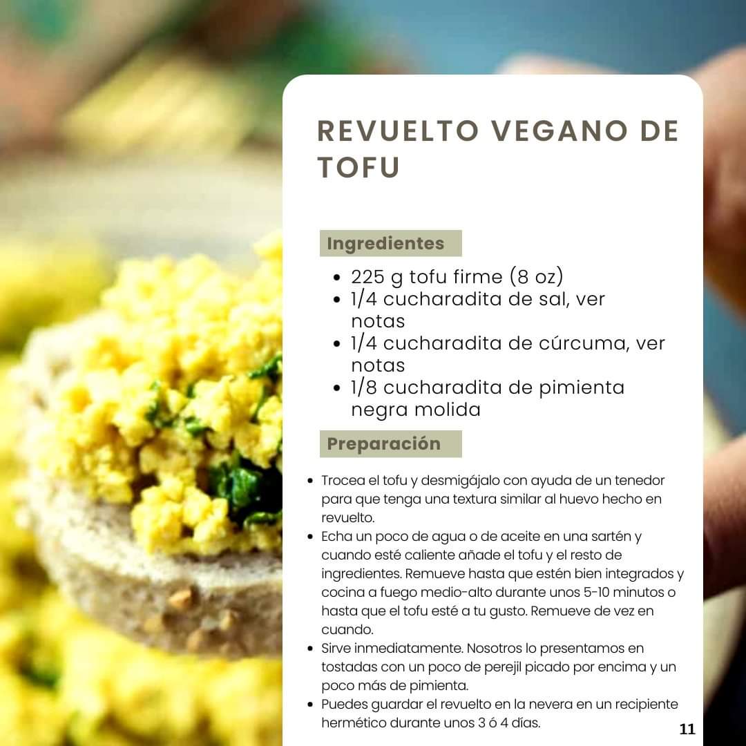 Orisalud's tweet photo. Revuelto vegano de Tofu https://t.co/o6TFd1muQL