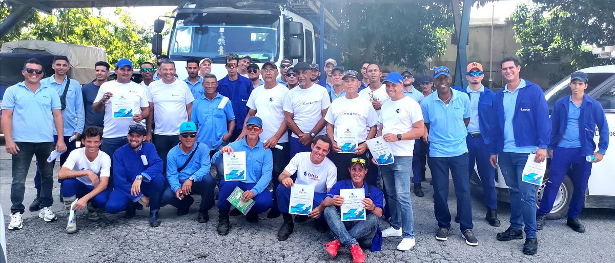 Se realiza acto de recibimiento y reconocimiento a todos los trabajadores de <a href="/ETECSA_Cuba/">ETECSA</a> #LasTunas que participaron en las tareas de recuperación de los servicios de telecomunicaciones en las provincias orientales. #EtecsaConCuba