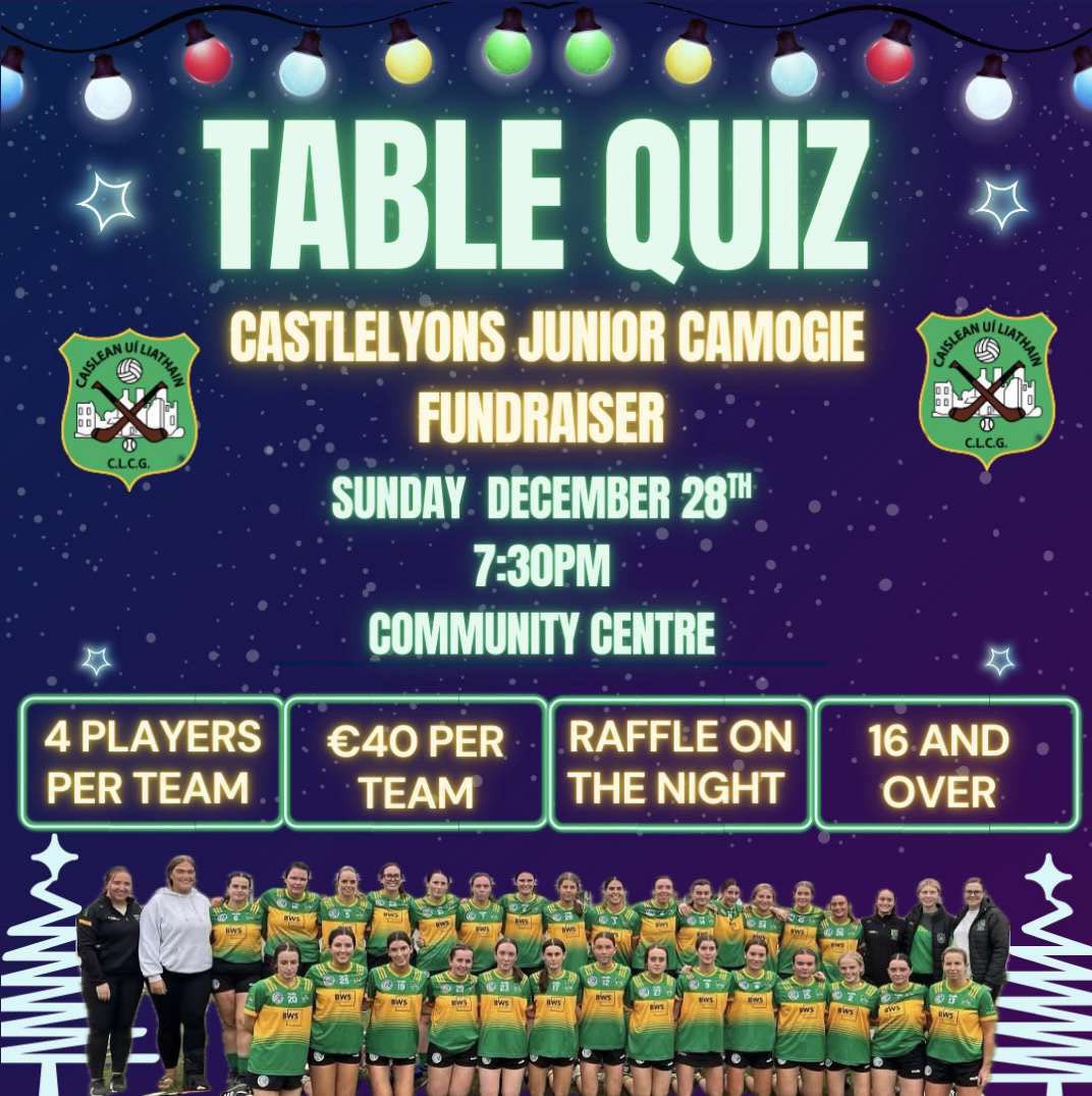 Castlelyons GAA Club tweet media